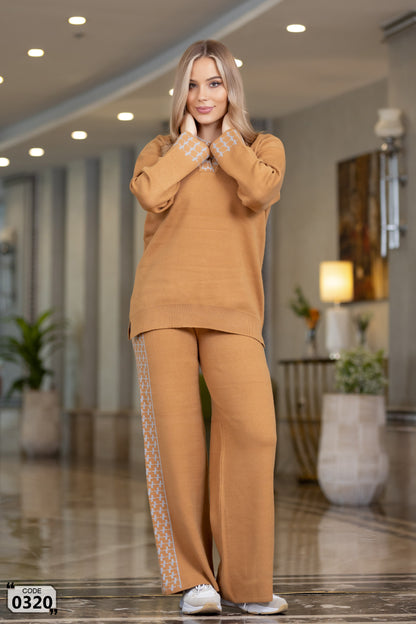 Elegant Pattern Lounge Set