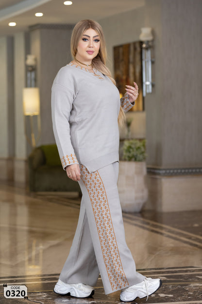 Elegant Pattern Lounge Set