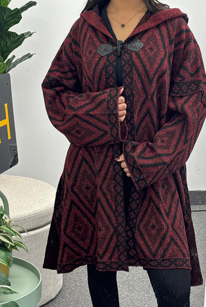 Open jacket 23006 knitwear