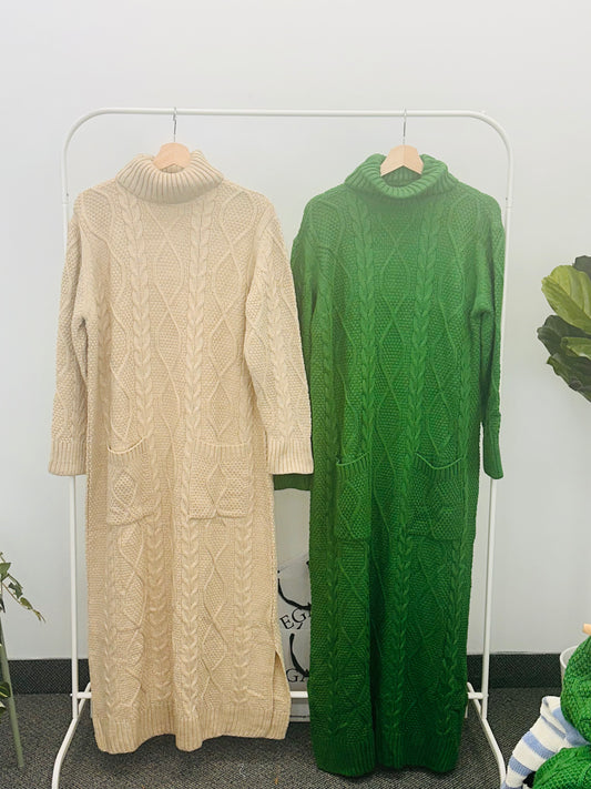 Knitted Long Dress