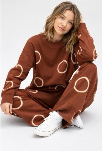 Knit Co-ord Set with circles