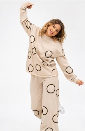 Knit Co-ord Set with circles