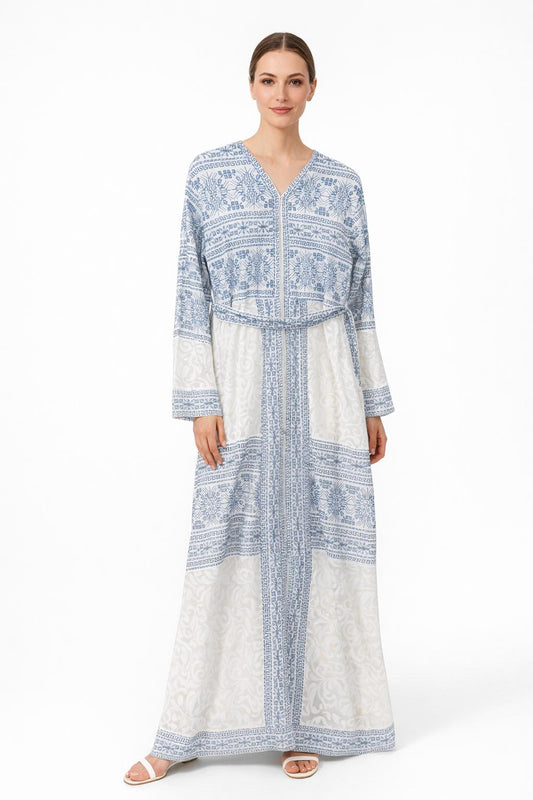 Embraided Abaya dress