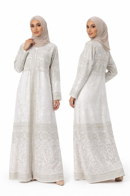 Embraided Abaya dress