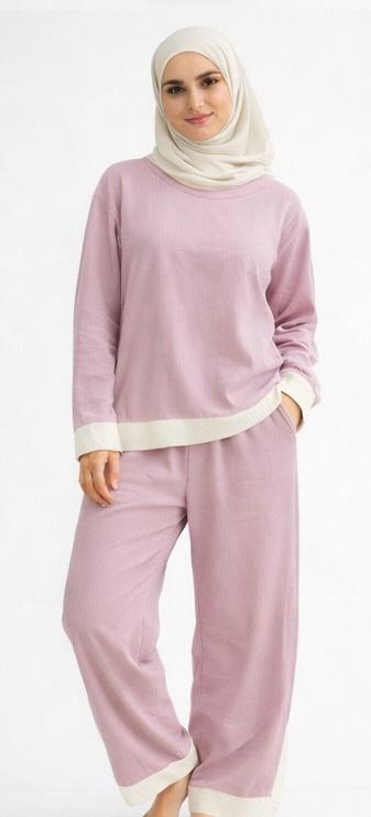 Two peice Contrast Lounge set