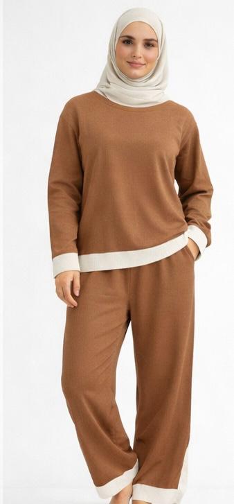 Two peice Contrast Lounge set