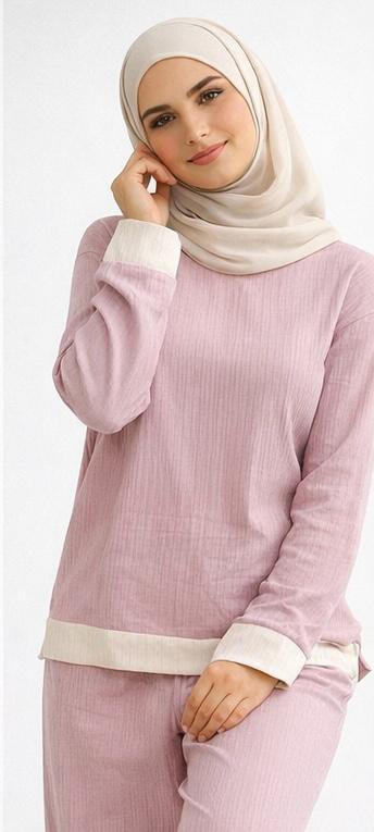 Two peice Contrast Lounge set