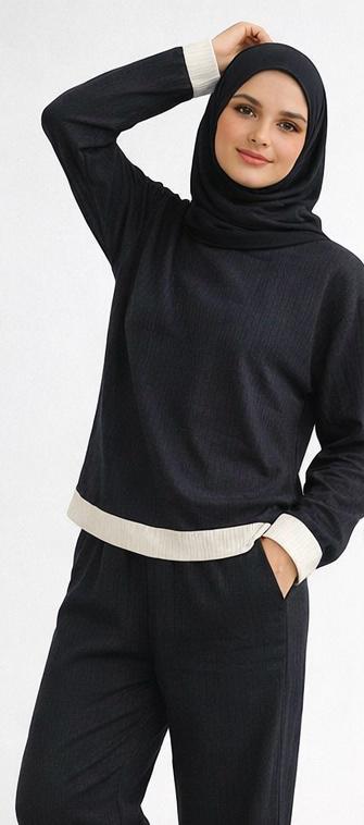 Two peice Contrast Lounge set