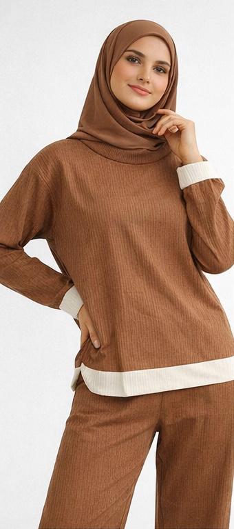 Two peice Contrast Lounge set