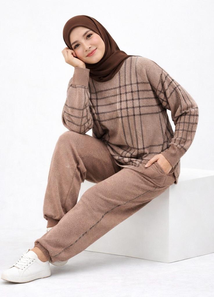 Heritage Plaid Knit Co-Ord Set