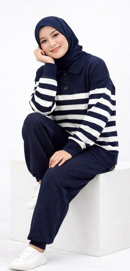 Classic Stripe Knit Co-ord set