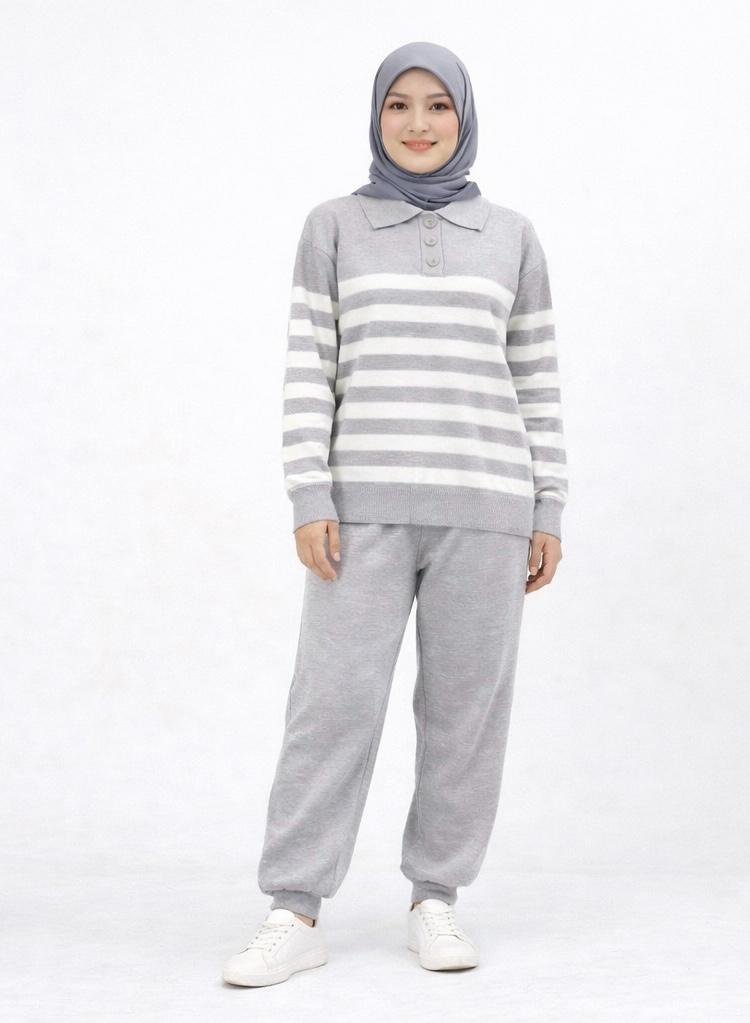 Classic Stripe Knit Co-ord set