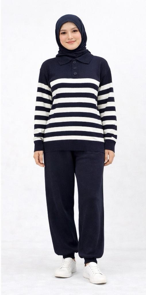 Classic Stripe Knit Co-ord set