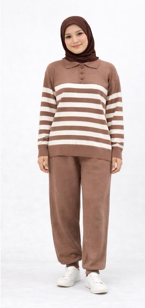 Classic Stripe Knit Co-ord set