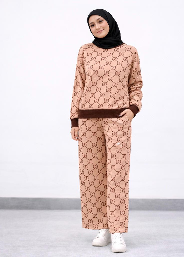 Signature Monogram Knit Co-Ord Set