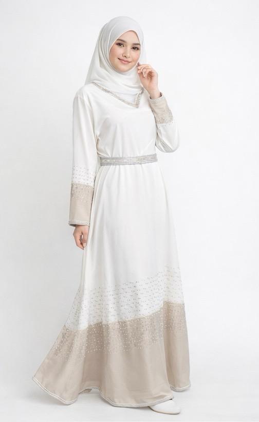 Koftan Soiree two shade pattern