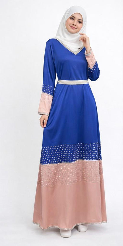 Koftan Soiree two shade pattern