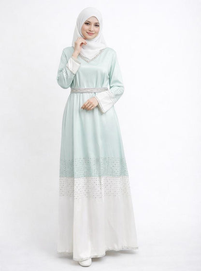 Koftan Soiree two shade pattern