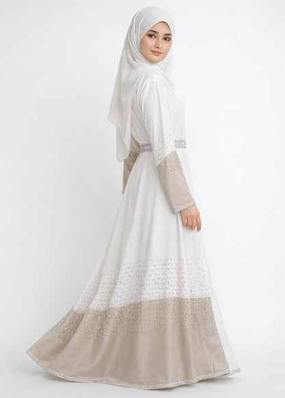 Koftan Soiree two shade pattern