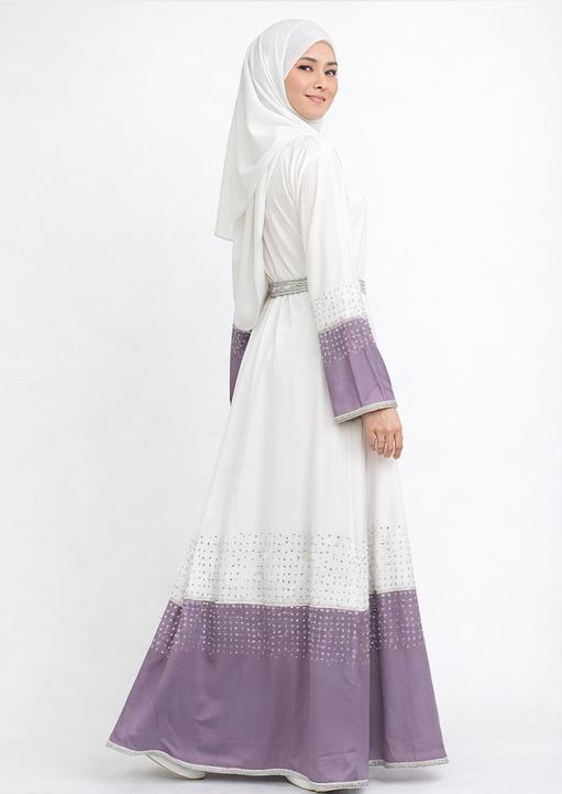 Koftan Soiree two shade pattern