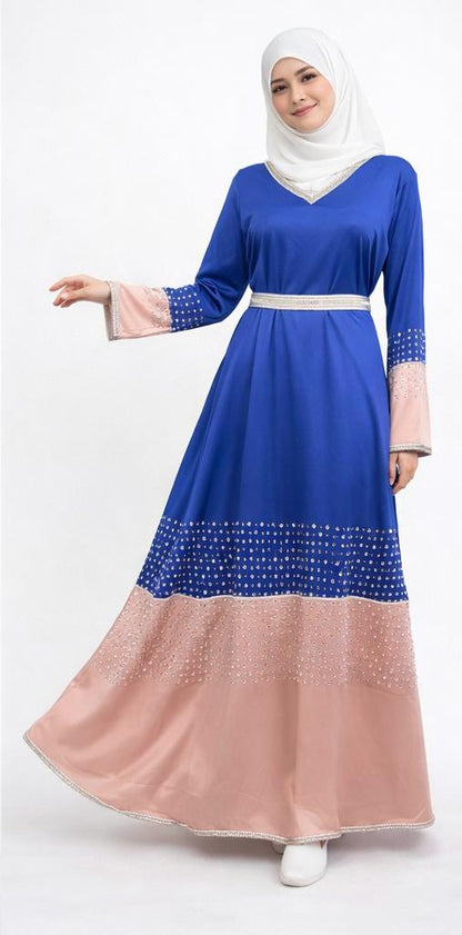 Koftan Soiree two shade pattern