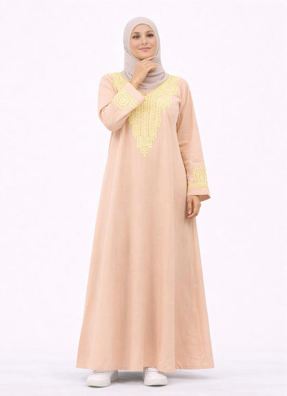 Embroidered heritage Abaya