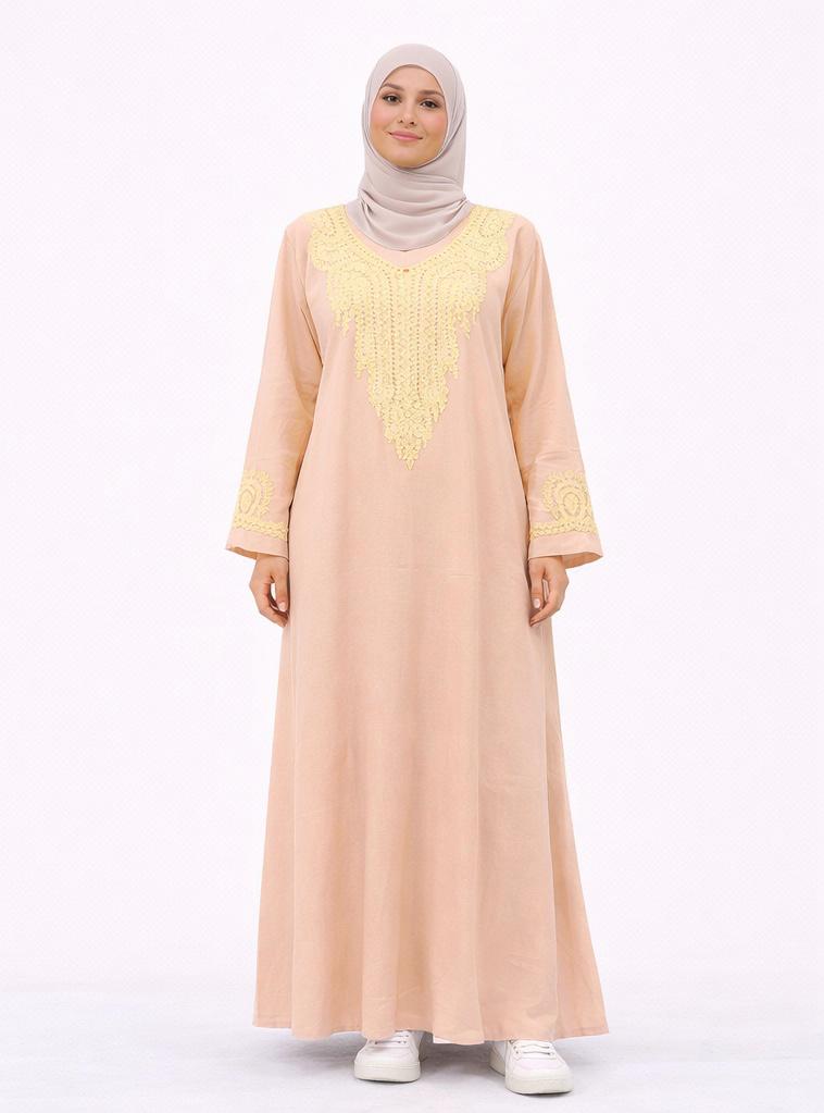 Embroidered heritage Abaya