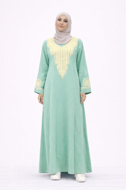 Embroidered heritage Abaya