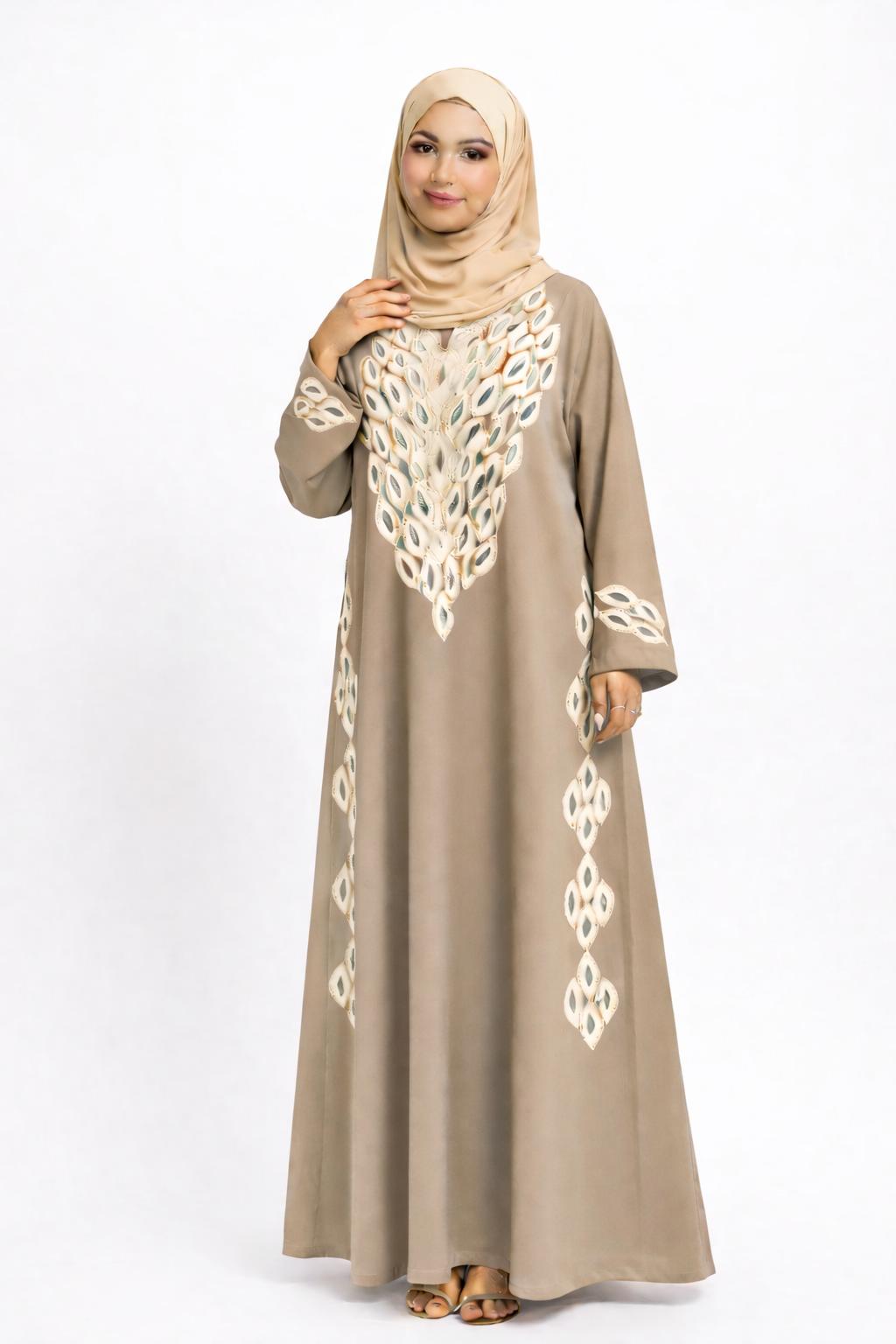 Feather Bloom Jalabiya