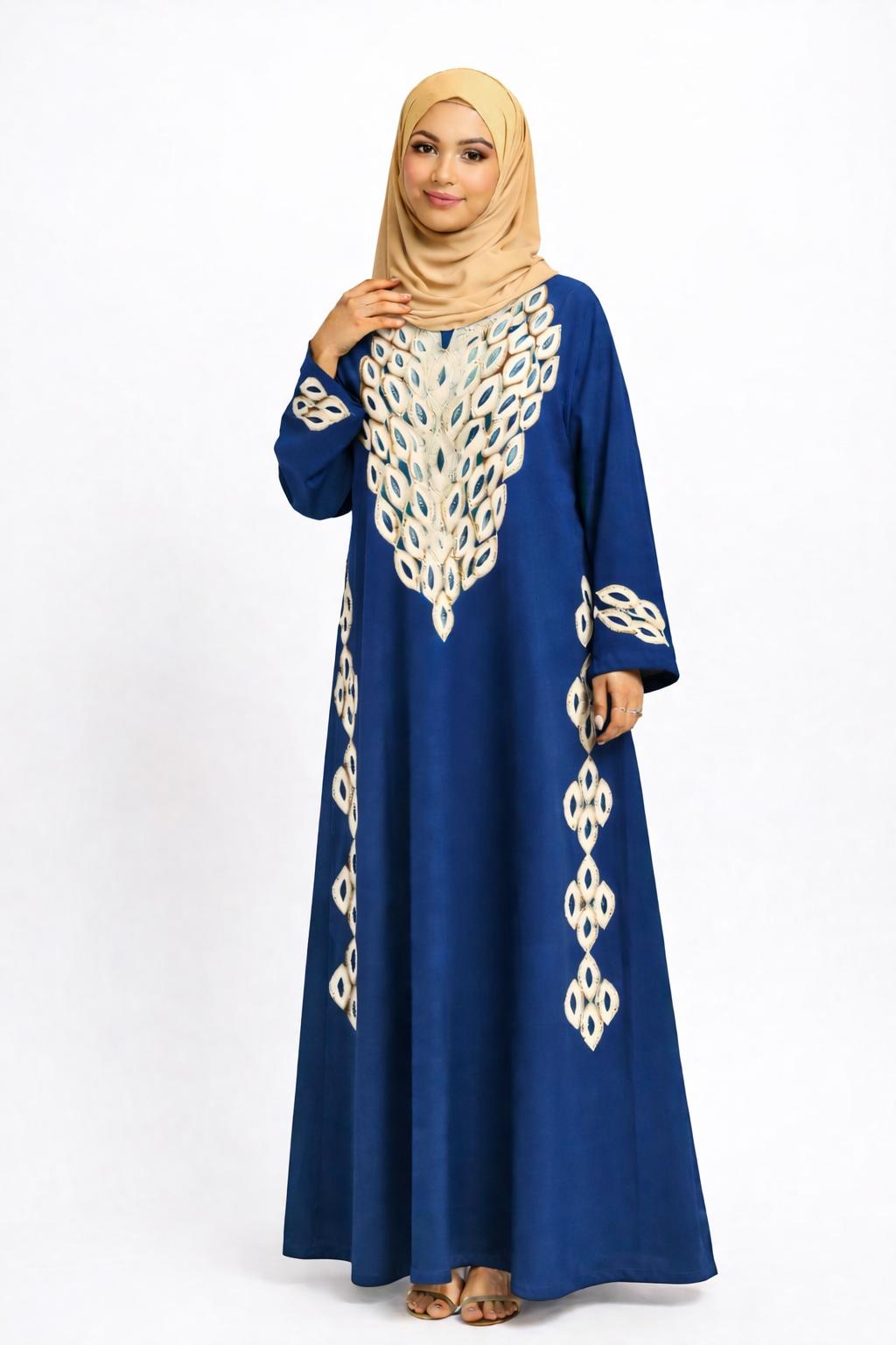 Feather Bloom Jalabiya