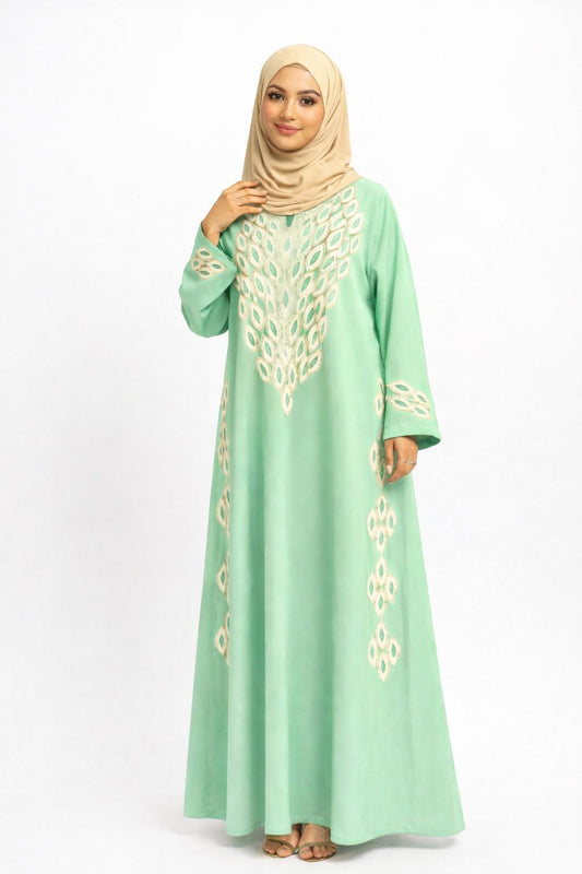 Feather Bloom Jalabiya