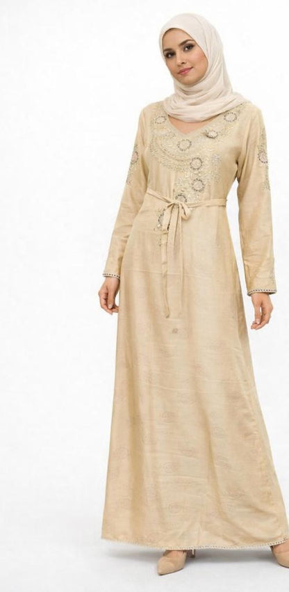 Noorvine embroidery Jalabiya