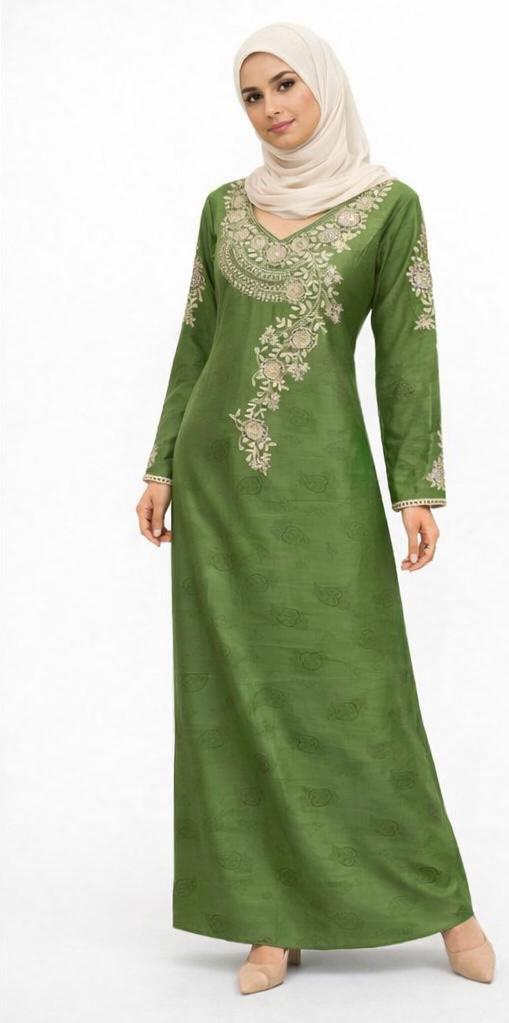 Noorvine embroidery Jalabiya