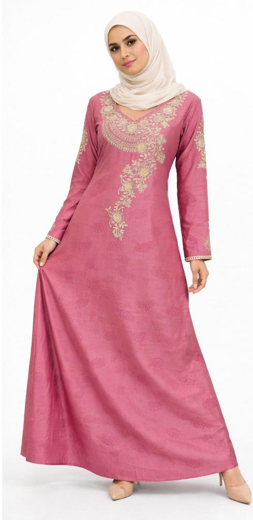 Noorvine embroidery Jalabiya