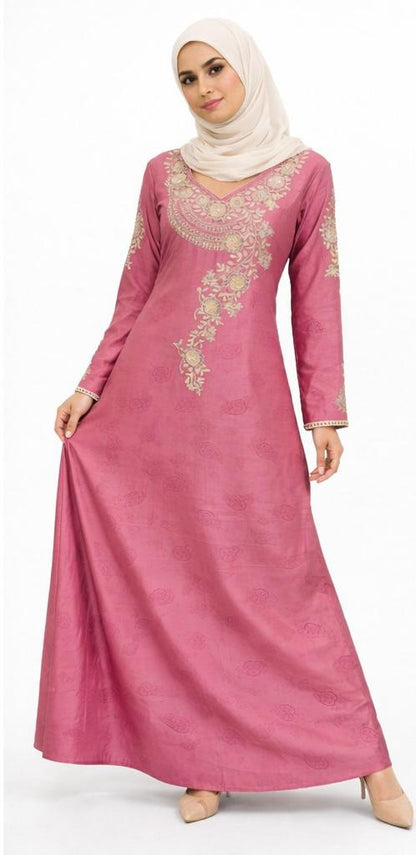 Noorvine embroidery Jalabiya