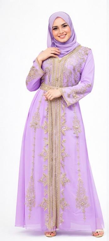 The Gold Spirit Abaya