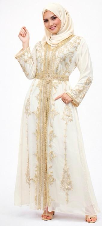 The Gold Spirit Abaya