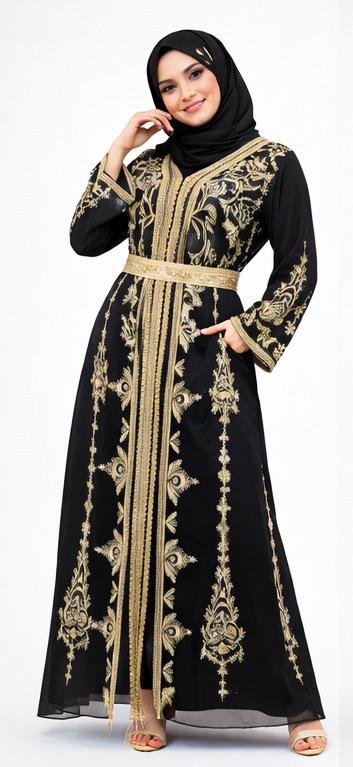The Gold Spirit Abaya