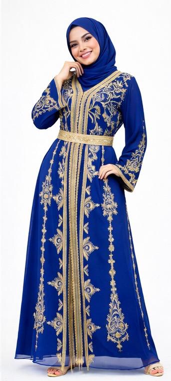 The Gold Spirit Abaya