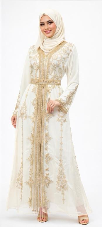 The Gold Spirit Abaya