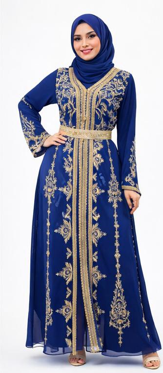 The Gold Spirit Abaya