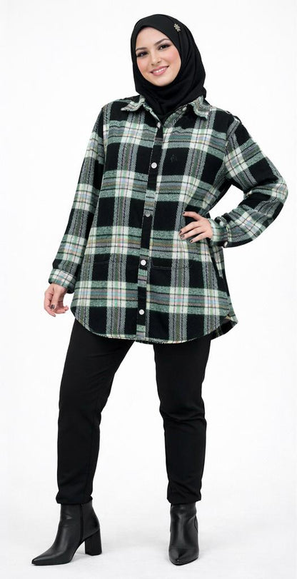 The Aspen Plaid Shacket