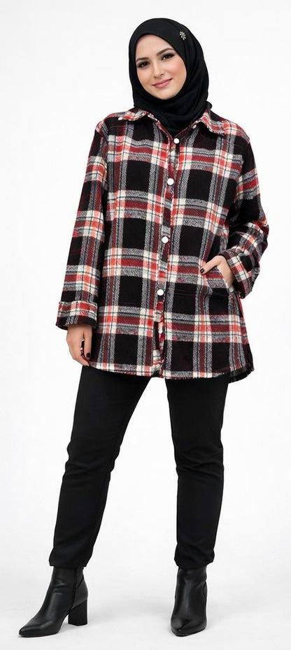 The Aspen Plaid Shacket
