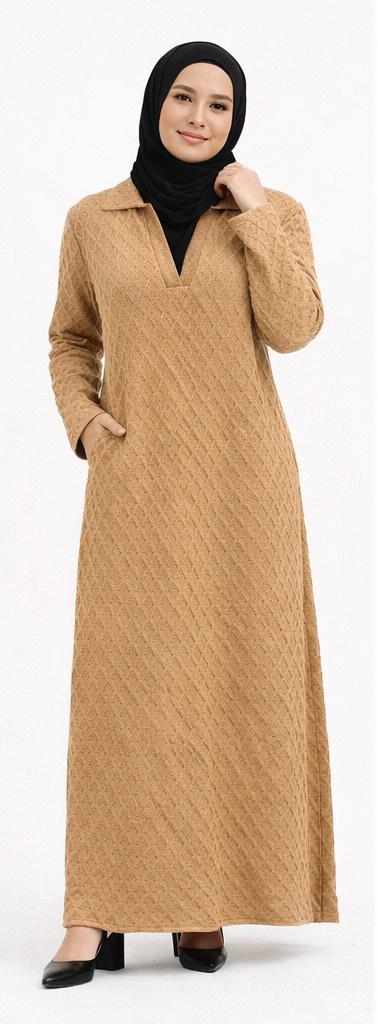 Textured Knit Maxi Dress