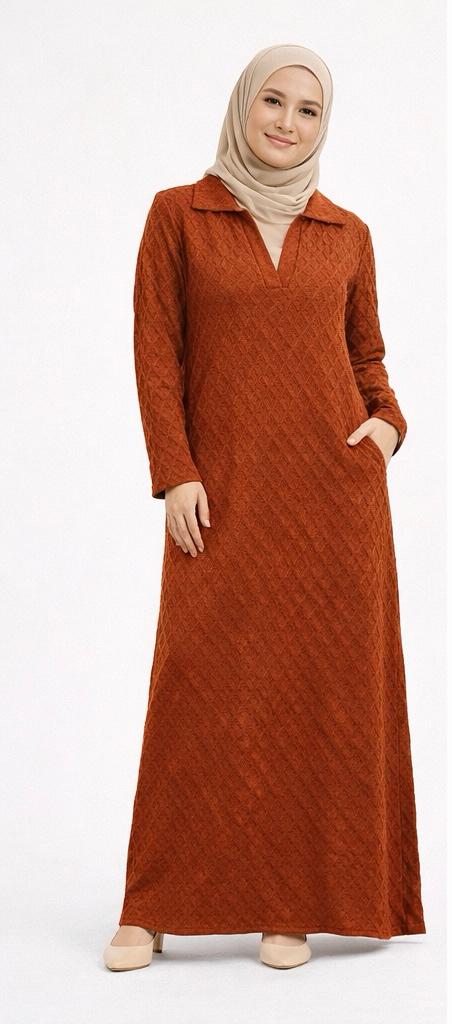 Textured Knit Maxi Dress