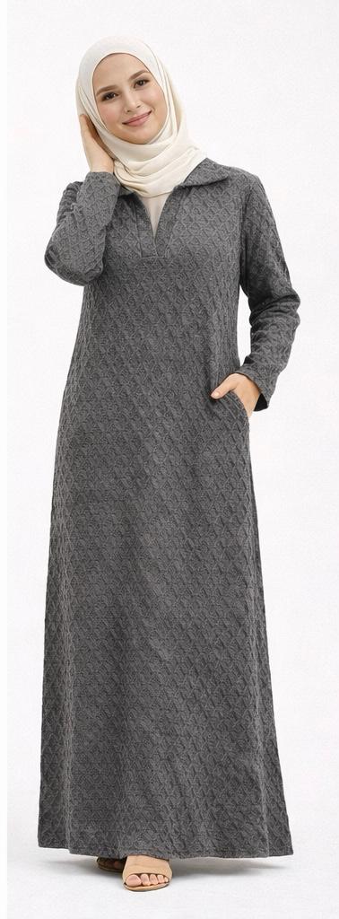 Textured Knit Maxi Dress