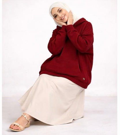 Modest oversized Hoodie