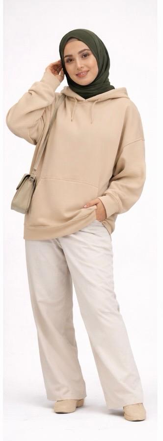 Modest oversized Hoodie