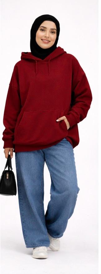 Modest oversized Hoodie