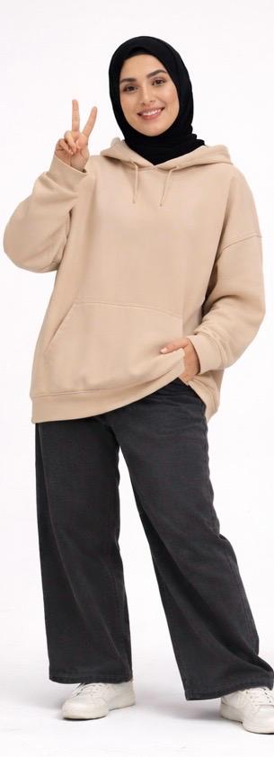 Modest oversized Hoodie